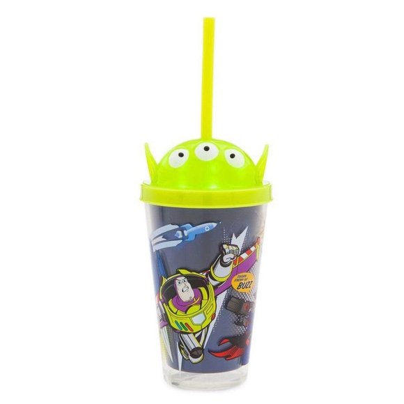 NEW! Disney Store Buzz Lightyear Alien Tumbler